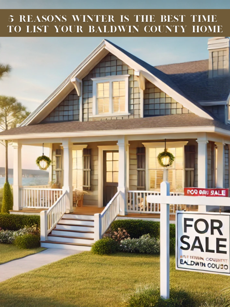 5 Reasons Winter is the Best Time to List Your Baldwin County Home